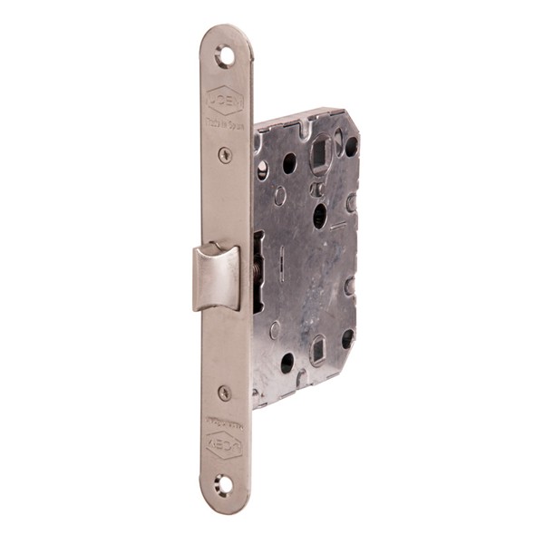 PICAPORTE UNIF.C/REDONDO. N&Iacute;QUEL.50 mm.