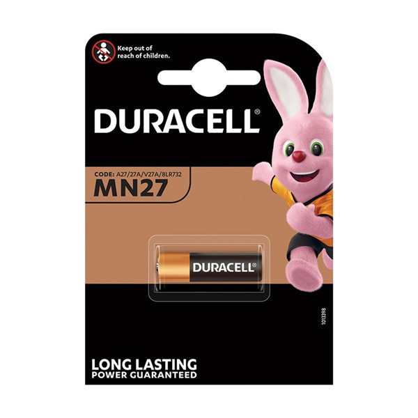PILA ALCALINA 12V "27A" 1 UNID. DURACELL 