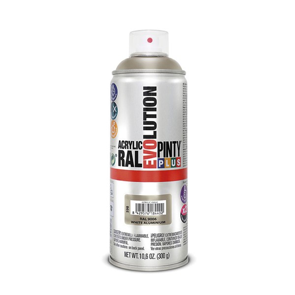 PINTURA SPRAY ACRILICA ALUMINIO BR.