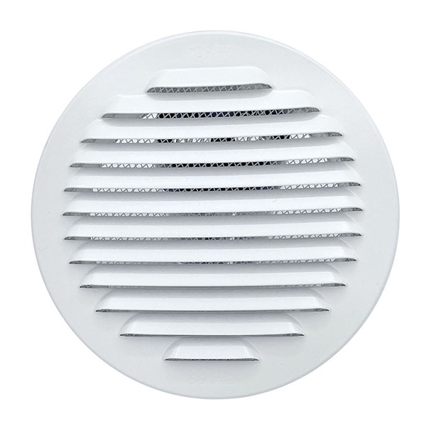 REJILLA EMPOTRAR A TUBO 12 CM BLANCA