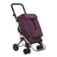 CARRO COMPRA PLEGABLE GO UP "C" MERLOT