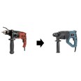 2 UN.TALADRO RT1050 +1UN. MARTILLO XF35J